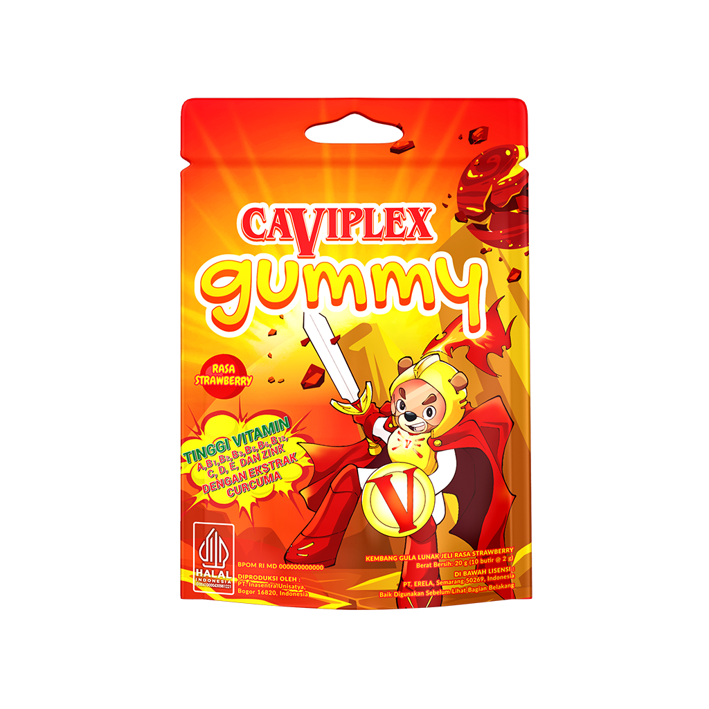 Caviplex Gummy - Strawberry